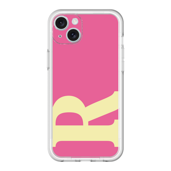 スリムプロテクションプレミアムケース［ オリジナル - initial color - R pink ］