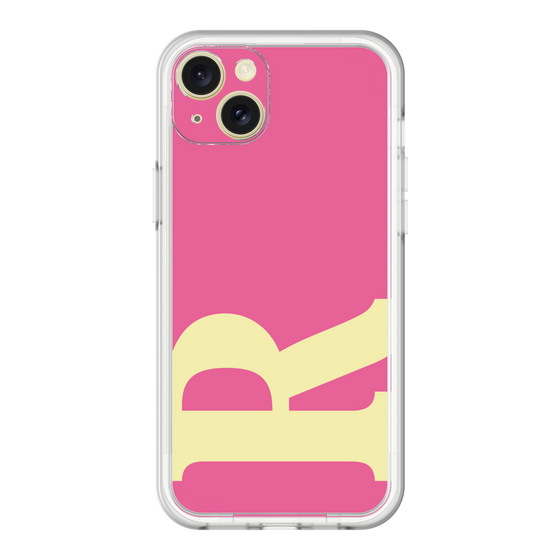 スリムプロテクションプレミアムケース［ オリジナル - initial color - R pink ］