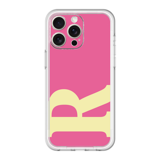 スリムプロテクションプレミアムケース［ オリジナル - initial color - R pink ］