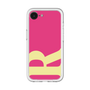 スリムプロテクションプレミアムケース［ オリジナル - initial color - R pink ］