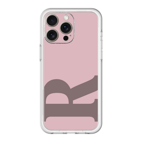スリムプロテクションプレミアムケース［ オリジナル - initial color - R dusty pink ］