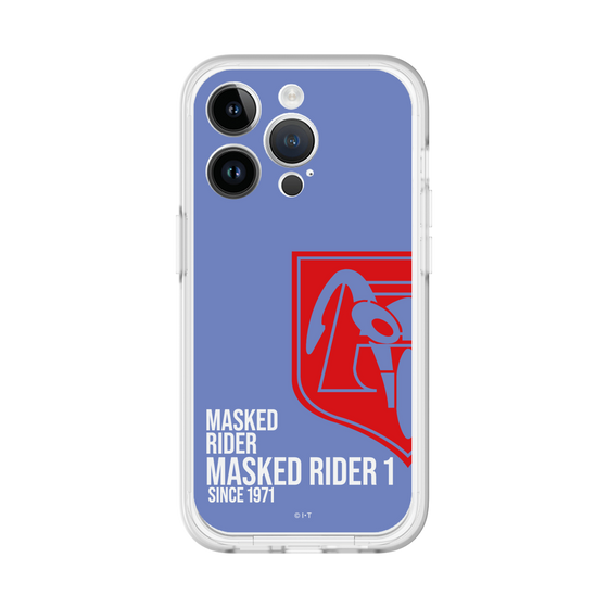 スリムプロテクションプレミアムケース［ 仮面ライダー - ライダーズクレスト - 仮面ライダー新1号 ］