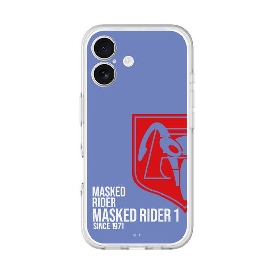 スリムプロテクションプレミアムケース［ 仮面ライダー - ライダーズクレスト - 仮面ライダー新1号 ］