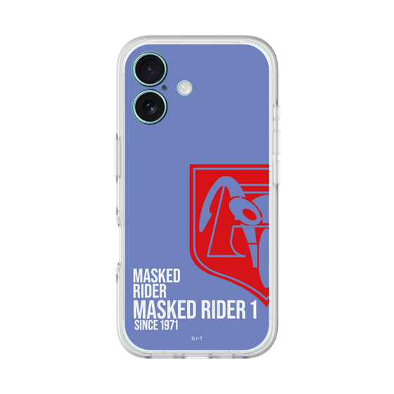 スリムプロテクションプレミアムケース［ 仮面ライダー - ライダーズクレスト - 仮面ライダー新1号 ］