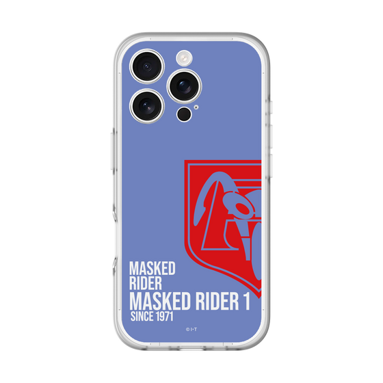 スリムプロテクションプレミアムケース［ 仮面ライダー - ライダーズクレスト - 仮面ライダー新1号 ］