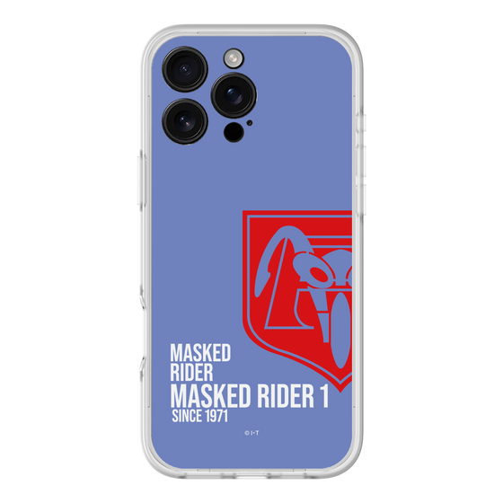 スリムプロテクションプレミアムケース［ 仮面ライダー - ライダーズクレスト - 仮面ライダー新1号 ］