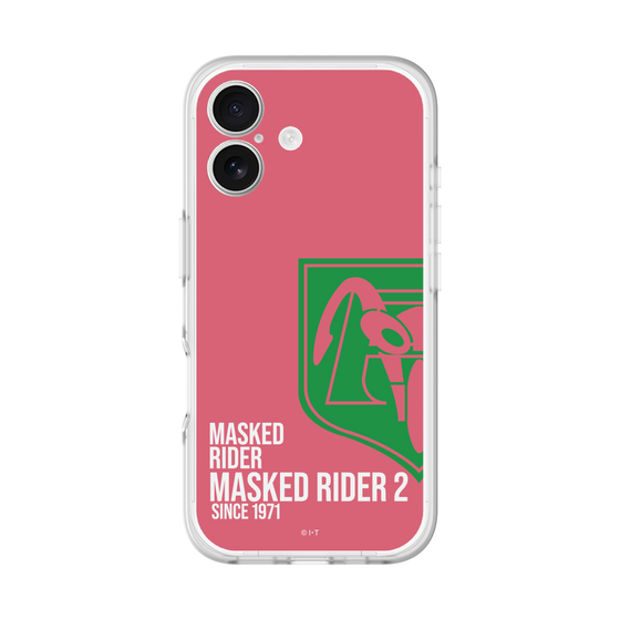 スリムプロテクションプレミアムケース［ 仮面ライダー - ライダーズクレスト - 仮面ライダー新2号 ］