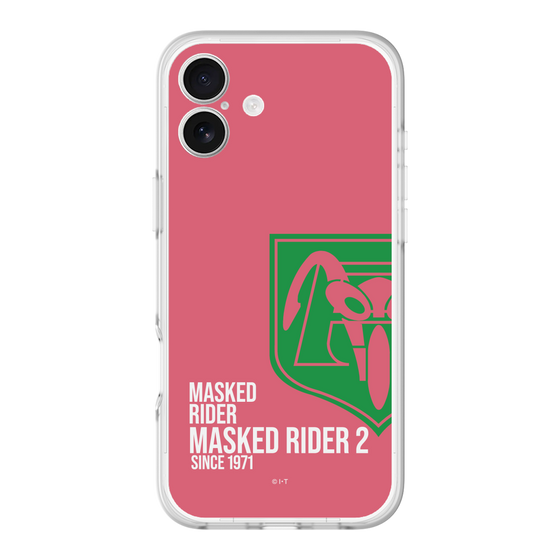 スリムプロテクションプレミアムケース［ 仮面ライダー - ライダーズクレスト - 仮面ライダー新2号 ］