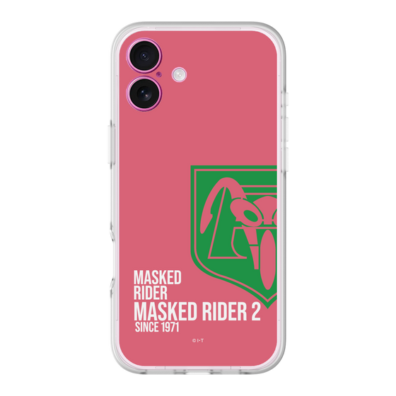 スリムプロテクションプレミアムケース［ 仮面ライダー - ライダーズクレスト - 仮面ライダー新2号 ］
