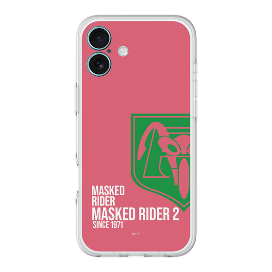 スリムプロテクションプレミアムケース［ 仮面ライダー - ライダーズクレスト - 仮面ライダー新2号 ］