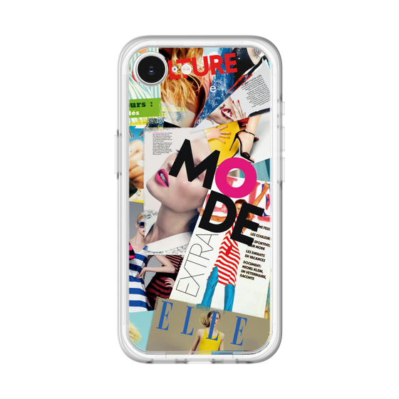 スリムプロテクションプレミアムケース［ ELLE - マガジン- カラー ］