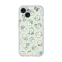 スリムプロテクションプレミアムケース［ もっさりもさお - もさおがいっぱい - グリーン ］