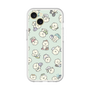 スリムプロテクションプレミアムケース［ もっさりもさお - もさおがいっぱい - グリーン ］