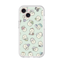 スリムプロテクションプレミアムケース［ もっさりもさお - もさおがいっぱい - グリーン ］
