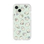スリムプロテクションプレミアムケース［ もっさりもさお - もさおがいっぱい - グリーン ］