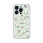 スリムプロテクションプレミアムケース［ もっさりもさお - もさおがいっぱい - グリーン ］