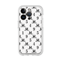 スリムプロテクションプレミアムケース［ Chell classy - Monogram - White ］