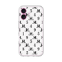 スリムプロテクションプレミアムケース［ Chell classy - Monogram - White ］
