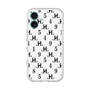 スリムプロテクションプレミアムケース［ Chell classy - Monogram - White ］