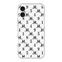 スリムプロテクションプレミアムケース［ Chell classy - Monogram - White ］