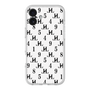 スリムプロテクションプレミアムケース［ Chell classy - Monogram - White ］