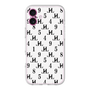 スリムプロテクションプレミアムケース［ Chell classy - Monogram - White ］