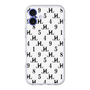 スリムプロテクションプレミアムケース［ Chell classy - Monogram - White ］