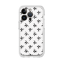 スリムプロテクションプレミアムケース［ Chell classy - Logo - White ］