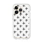 スリムプロテクションプレミアムケース［ Chell classy - Logo - White ］