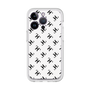 スリムプロテクションプレミアムケース［ Chell classy - Logo - White ］