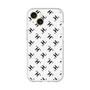 スリムプロテクションプレミアムケース［ Chell classy - Logo - White ］