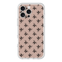 スリムプロテクションプレミアムケース［ Chell classy - Logo - Beige ］