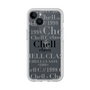 スリムプロテクションプレミアムケース［ Chell classy - Logotype ］