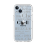 スリムプロテクションプレミアムケース［ Chell classy - Logotype ］