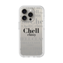 スリムプロテクションプレミアムケース［ Chell classy - Logotype ］