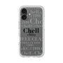スリムプロテクションプレミアムケース［ Chell classy - Logotype ］