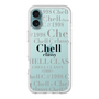 スリムプロテクションプレミアムケース［ Chell classy - Logotype ］
