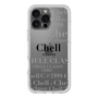 スリムプロテクションプレミアムケース［ Chell classy - Logotype ］