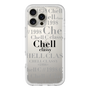 スリムプロテクションプレミアムケース［ Chell classy - Logotype ］