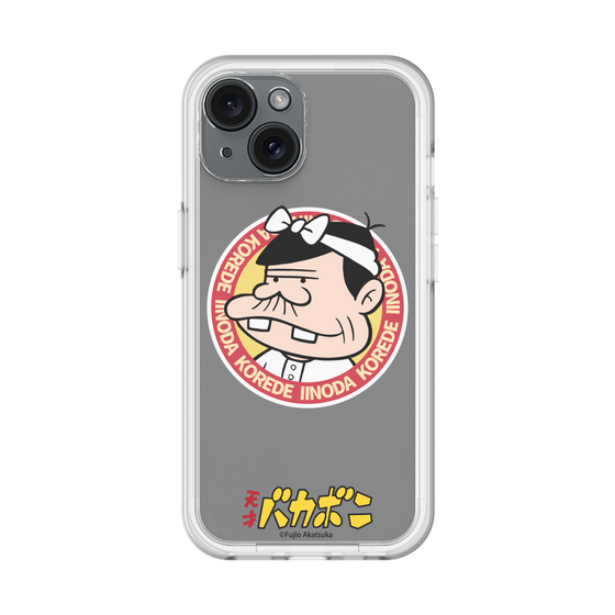 スリムプロテクションプレミアムケース［ 天才バカボン - バッジデザイン ］