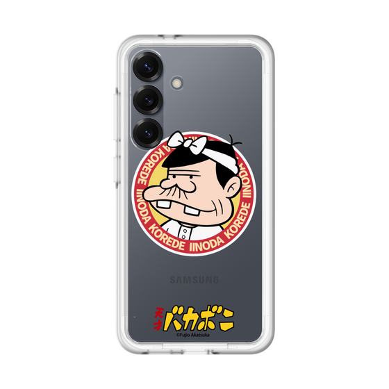 スリムプロテクションプレミアムケース［ 天才バカボン - バッジデザイン ］