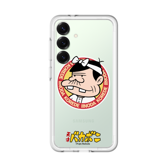 スリムプロテクションプレミアムケース［ 天才バカボン - バッジデザイン ］