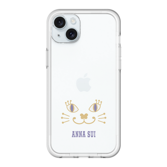 スリムプロテクションプレミアムケース［ ANNA SUI - フェイス - クリア ］