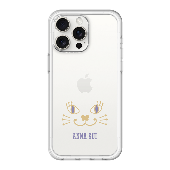 スリムプロテクションプレミアムケース［ ANNA SUI - フェイス - クリア ］