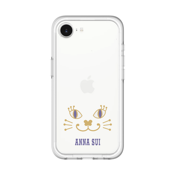 スリムプロテクションプレミアムケース［ ANNA SUI - フェイス - クリア ］