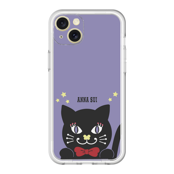 スリムプロテクションプレミアムケース［ ANNA SUI - TITIとスター - パープル ］