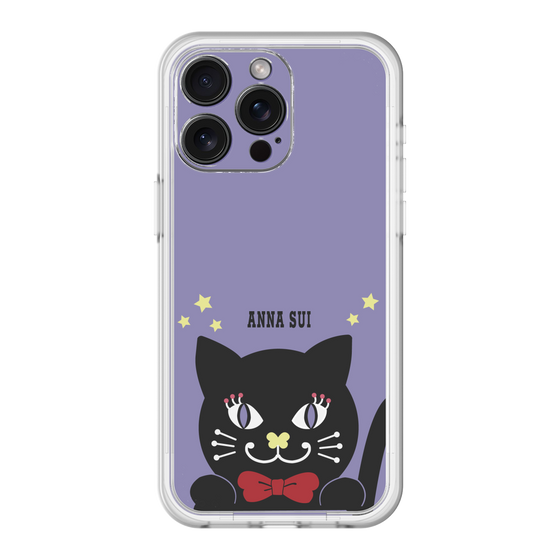 スリムプロテクションプレミアムケース［ ANNA SUI - TITIとスター - パープル ］