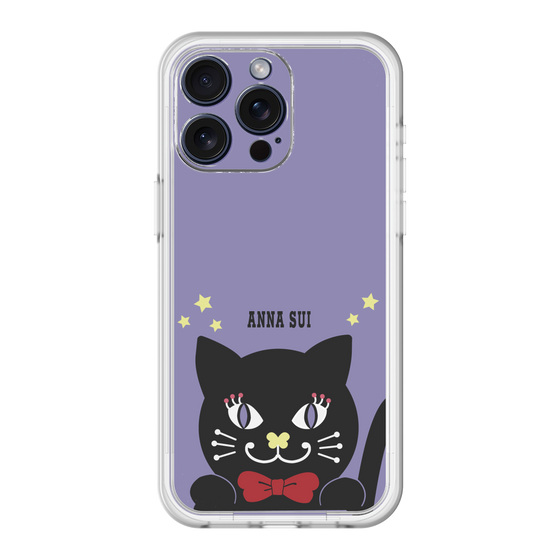 スリムプロテクションプレミアムケース［ ANNA SUI - TITIとスター - パープル ］