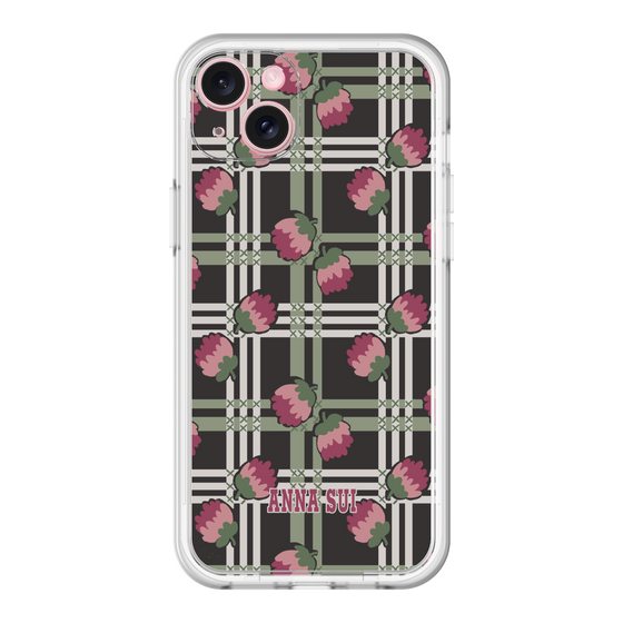スリムプロテクションプレミアムケース［ ANNA SUI - クローバーフラワー ］