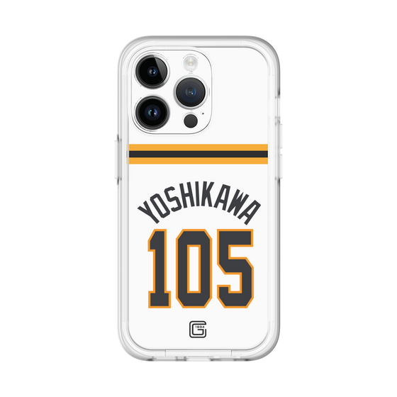 スリムプロテクションプレミアムケース［ 読売ジャイアンツ - #105 YOSHIKAWA - ホーム ］